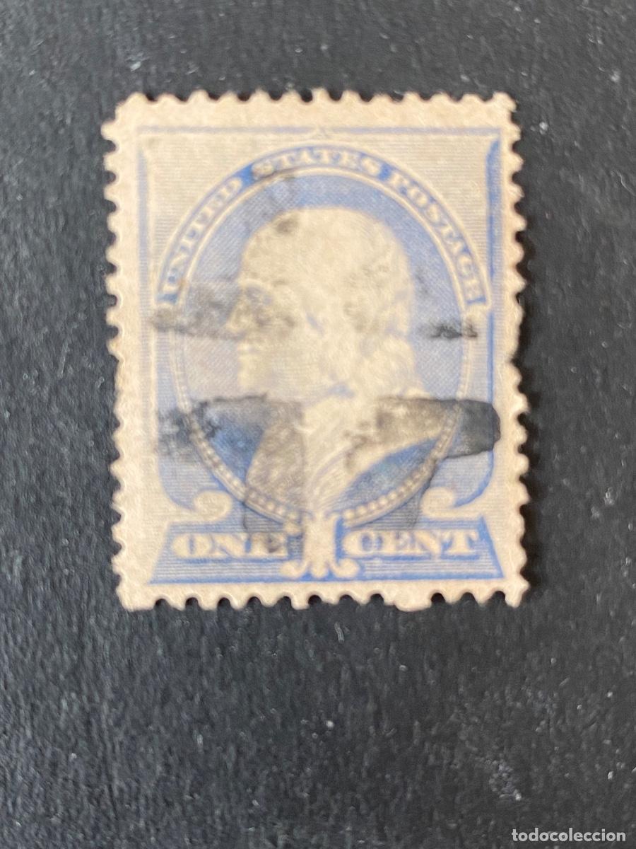 Timbres: Estado Unidos sello antiguo