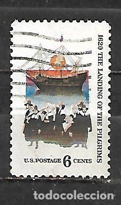 Sellos: 1970: 350 Aniversario de la llegada del Mayflower (usado)