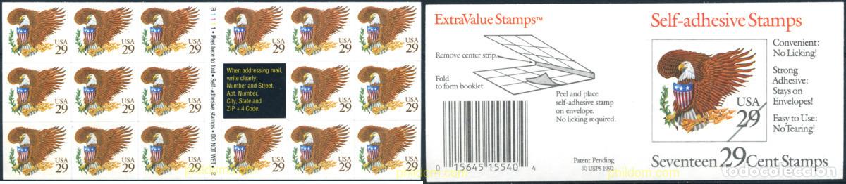 Sellos: 248075 MNH ESTADOS UNIDOS 1992 SERIE BASICA