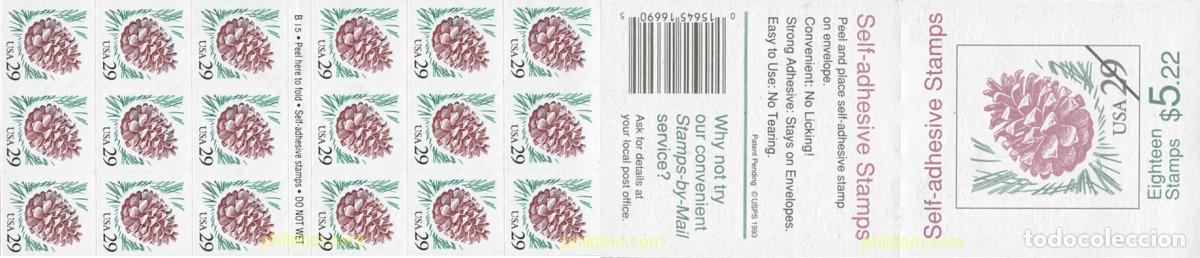 Sellos: 336083 MNH ESTADOS UNIDOS 1993 PI&Ntilde;A