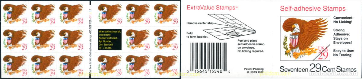 Sellos: 248073 MNH ESTADOS UNIDOS 1992 SERIE BASICA