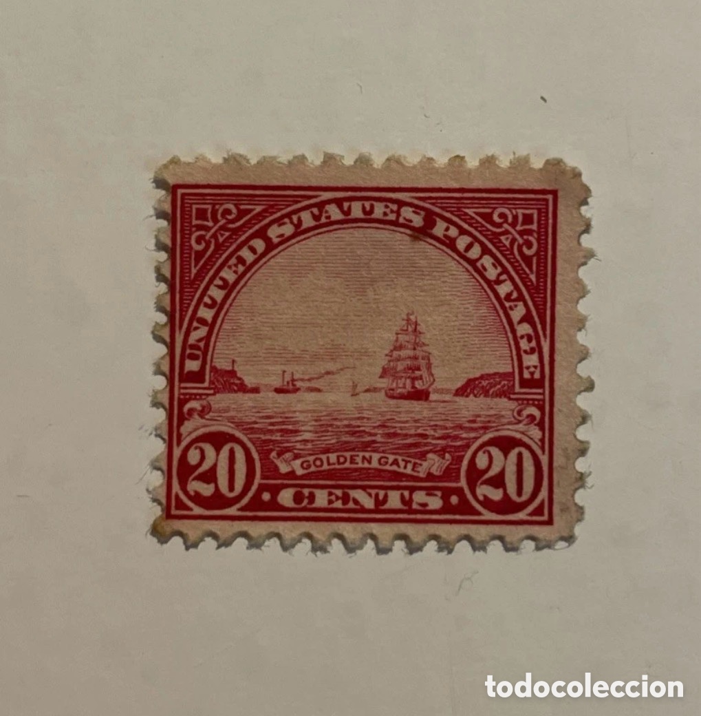 Sellos: Edifil 242A Estados Unidos 1922