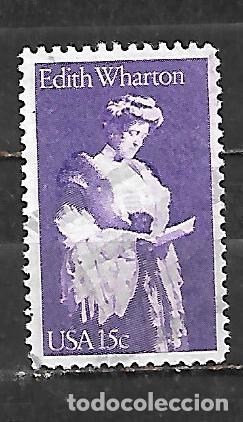 Sellos: 1980: Edith Wharton, 1862 - 1937 novelista (usado)