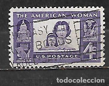 Sellos: 1960: Homenaje a la mujer americana (usado)