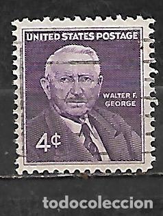 Sellos: 1960: Walter Franklin George, 1878 - 1957, senador (usado)