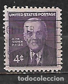Sellos: 1960: John Foster Dulles, 1888 - 1959, secretario de estado (usado)