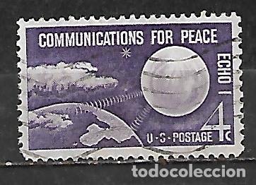 Sellos: 1960: Sat&eacute;lite Echo I. Comunicaciones por la paz (usado)