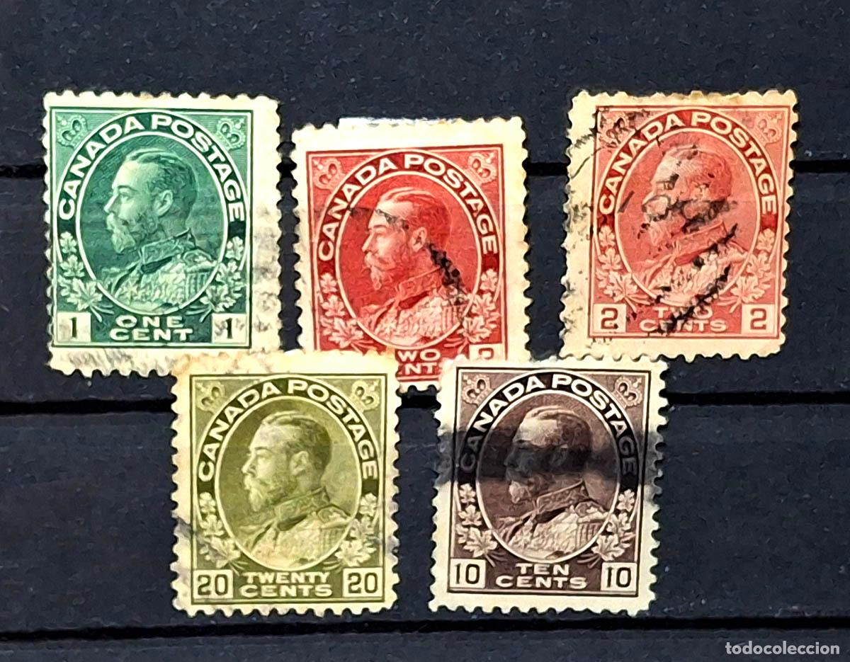 Sellos: 1911, Canad&aacute;, Rey Jorge V