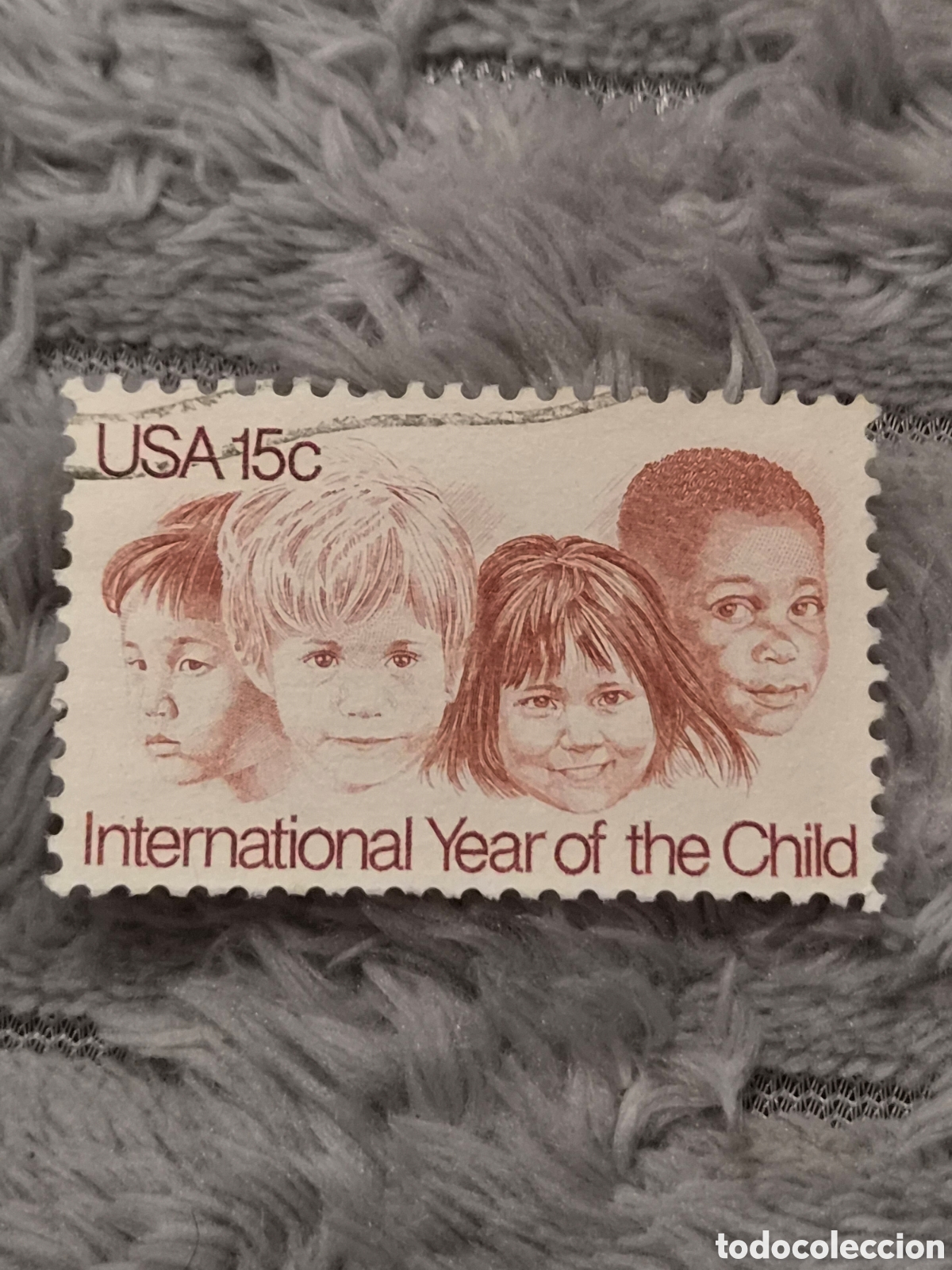 Sellos: Sello USA 1979 - A&ntilde;o Internacional del Ni&ntilde;o 15c (Usado)