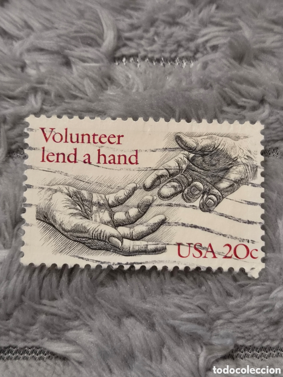 Sellos: Sello USA 1983 - Voluntariado &rdquo;Lend a Hand&rdquo; 20c (Usado)