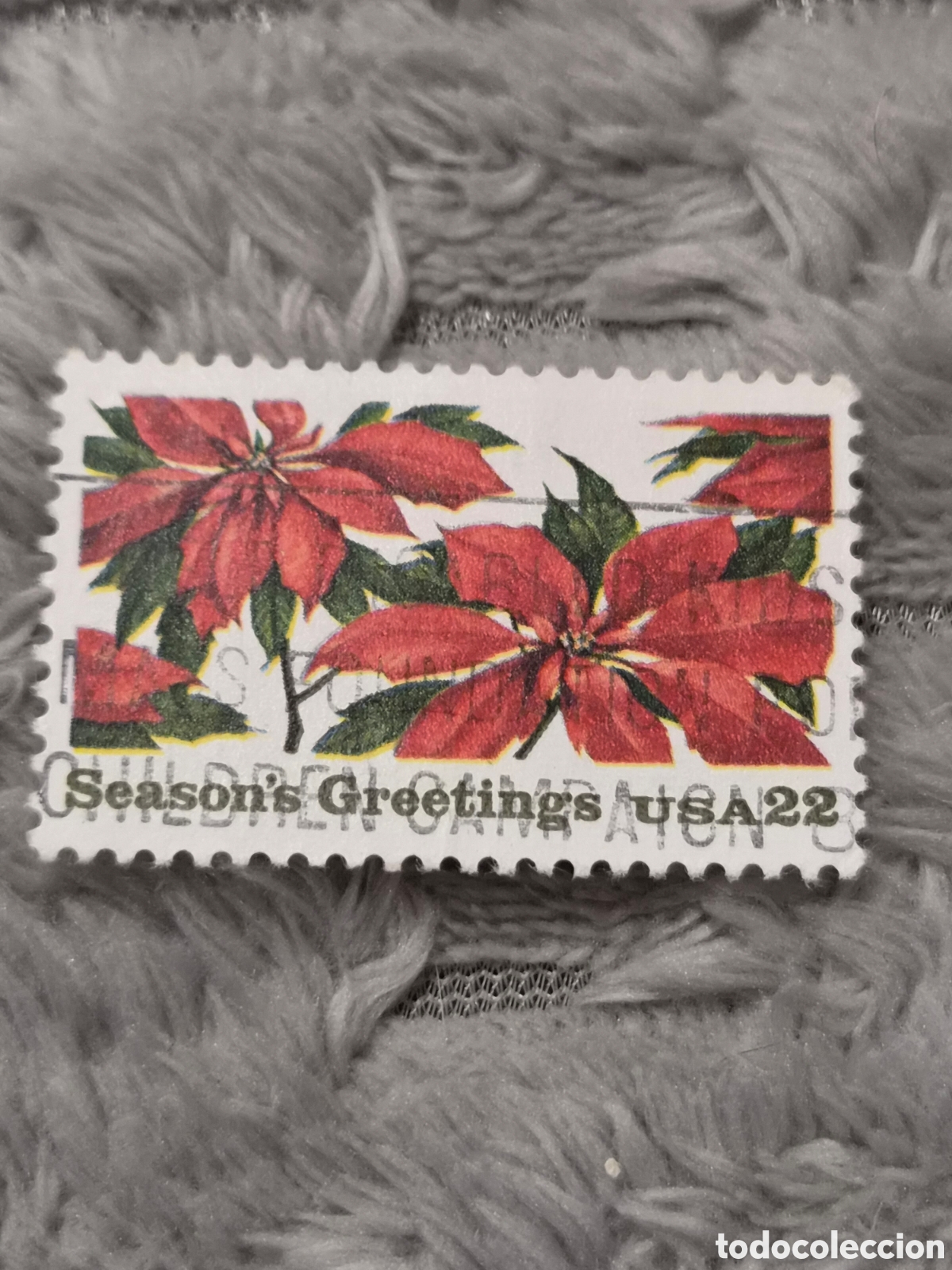 Sellos: Sello Postal USA 1985 - Edici&oacute;n Navide&ntilde;a &rdquo;Season's Greetings&rdquo; (22c)
