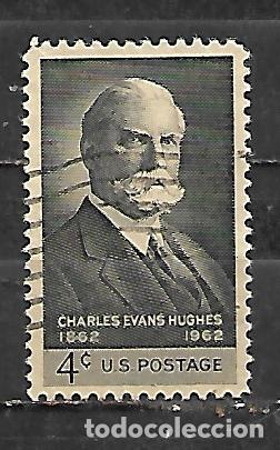 Sellos: 1962: Centenario del nacimiento de Charles Evans Hughes, 1862 - 1948 (usado)