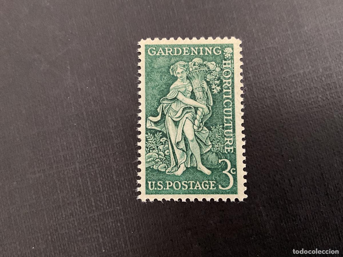 Sellos: ESTADOS UNIDOS N&ordm; YVERT 636*** A&Ntilde;O 1957. CENTENARIO NACIMIENTO DE LIBERTY-HYDE BAILEY