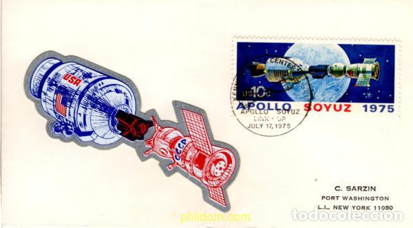 Sellos: 797607 MNH ESTADOS UNIDOS 1975 COLABORACION ESPACIAL USA-URSS