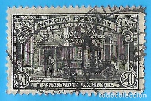 Sellos: Estados Unidos. 1925. Scott # E14. Camion de Bomberos