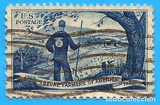Sellos: Estados Unidos. 1953. Scott # 1024. Organizacion de Granjeros
