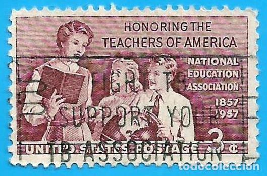 Sellos: Estados Unidos. 1957. Scott # 1093. Maestros de America