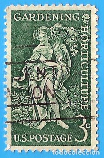 Sellos: Estados Unidos. 1958. Scott # 1100. Jardineria y Horticultura