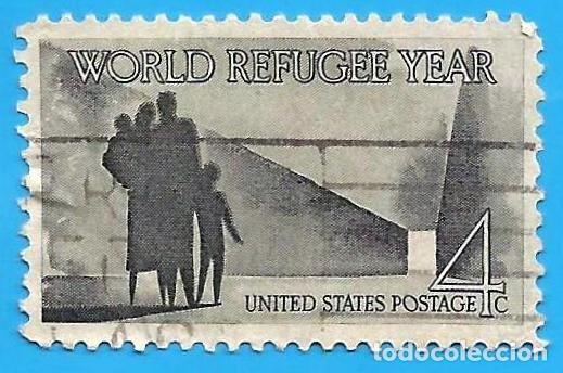 Sellos: Estados Unidos. 1960. Scott # 1149. A&ntilde;o Mundial del Refugiado