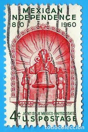 Sellos: Estados Unidos. 1960. Scott # 1157. Independencia de Mexico