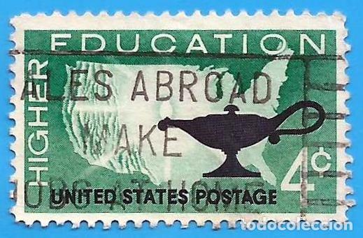 Sellos: Estados Unidos. 1962. Scott # 1206. Educacion Superior