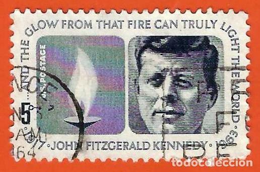 Stamps: Estados Unidos. 1964. Scott # 1246. Presidente John Fitzgerald Kennedy