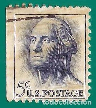 Sellos: Estados Unidos. 1963. Scott # 1229. Presidente George Washington