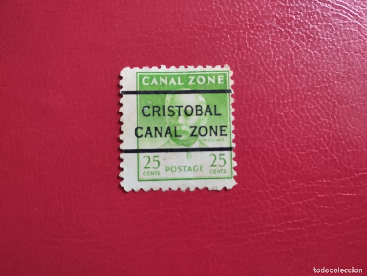 Sellos: ZONA DEL CANAL DE PANAM&Aacute;, POSESI&Oacute;N DE ESTADOS UNIDOS. A&Ntilde;O 1948, PRECANCELADO, SCOTT#140