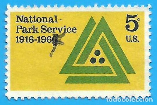 Sellos: Estados Unidos. 1966. Scott # 1314. Sevicio de Parques Nacionales