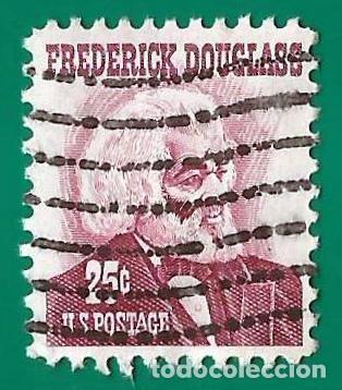 Sellos: Estados Unidos. 1967. Scott # 1290. Frederick Douglass. Reformador social y abolicionista