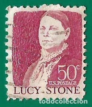 Sellos: Estados Unidos. 1968. Scott # 1293. Lucy Stone. Abolicinista y Sufragista