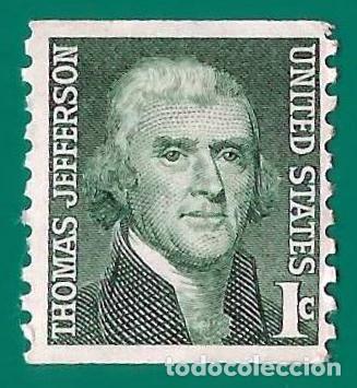 Sellos: Estados Unidos. 1968. Scott # 1299. Thomas Jefferson. 3er. Presidente de USA