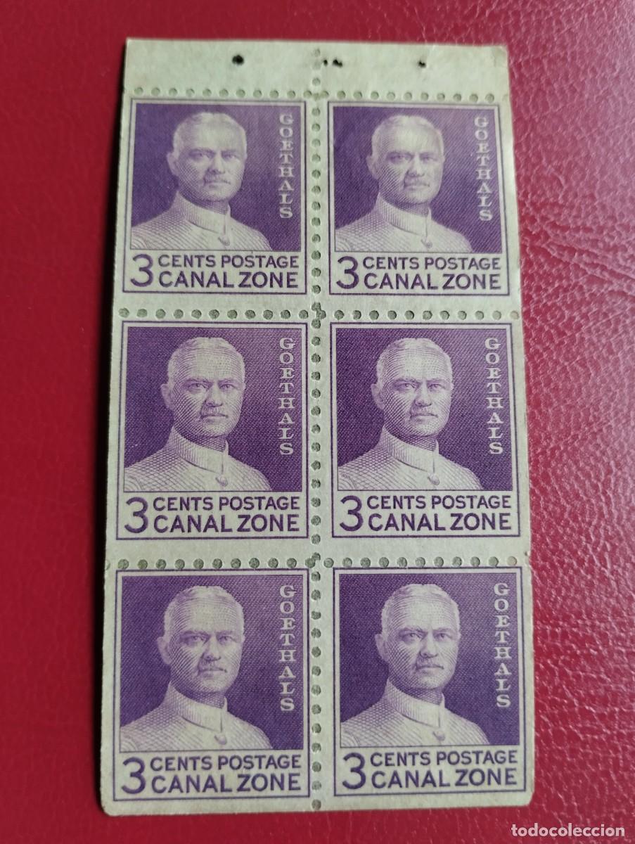 Sellos: ZONA DEL CANAL DE PANAM&Aacute;, POSESI&Oacute;N DE ESTADOS UNIDOS, A&Ntilde;O 1934, SCOTT#117a**MNH BL-6, NUEVOS, SIN