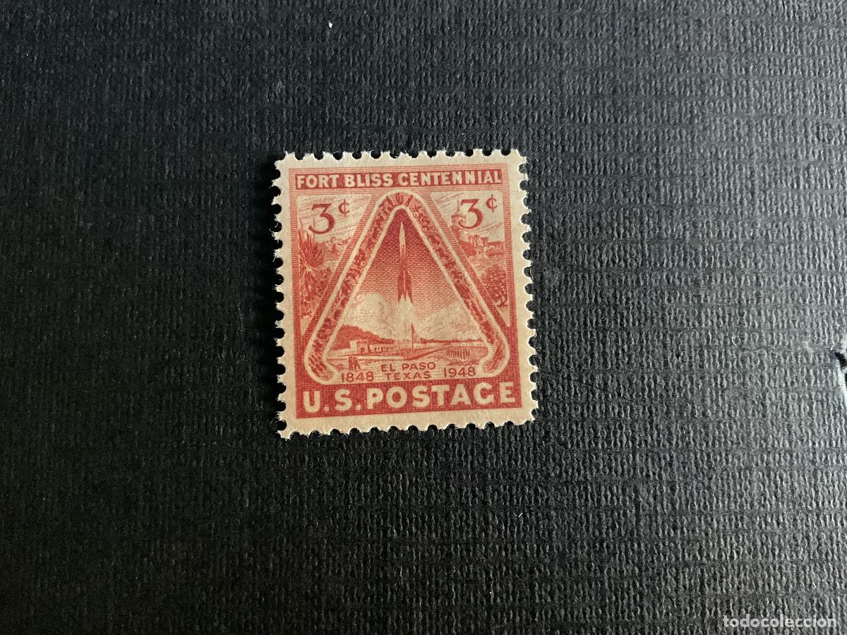 Sellos: ESTADOS UNIDOS N&ordm; YVERT 527*** A&Ntilde;O 1948. CENTENARIO DE FORT BLISS