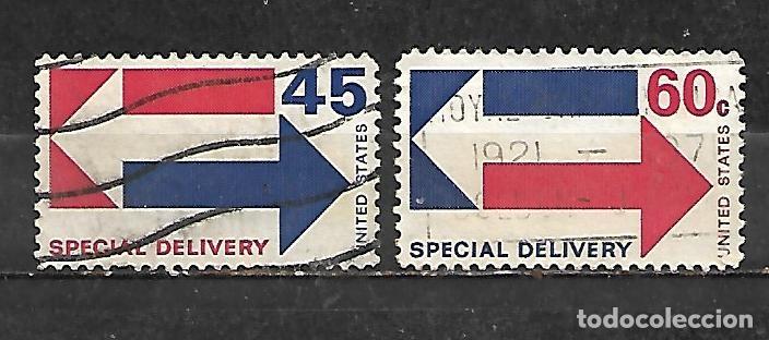 Sellos: 1969 y 1971: Correo urgente (usado)
