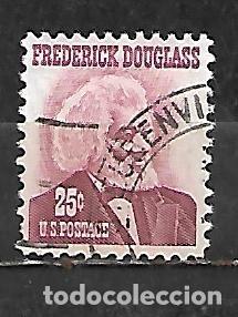 Sellos: 1967: Frederick Douglass, 1818 - 1895, Escritor, editor y orador