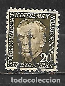 Sellos: 1967: George C. Marshall, 1880 - 1959, militar