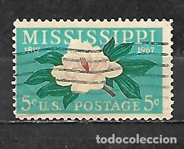 Sellos: 1967: 150 Aniversario del estado de Mississippi