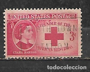 Sellos: 1948: Cruz roja estadounidense - Clara Barton, 1821-1912. Fundadora (usado)