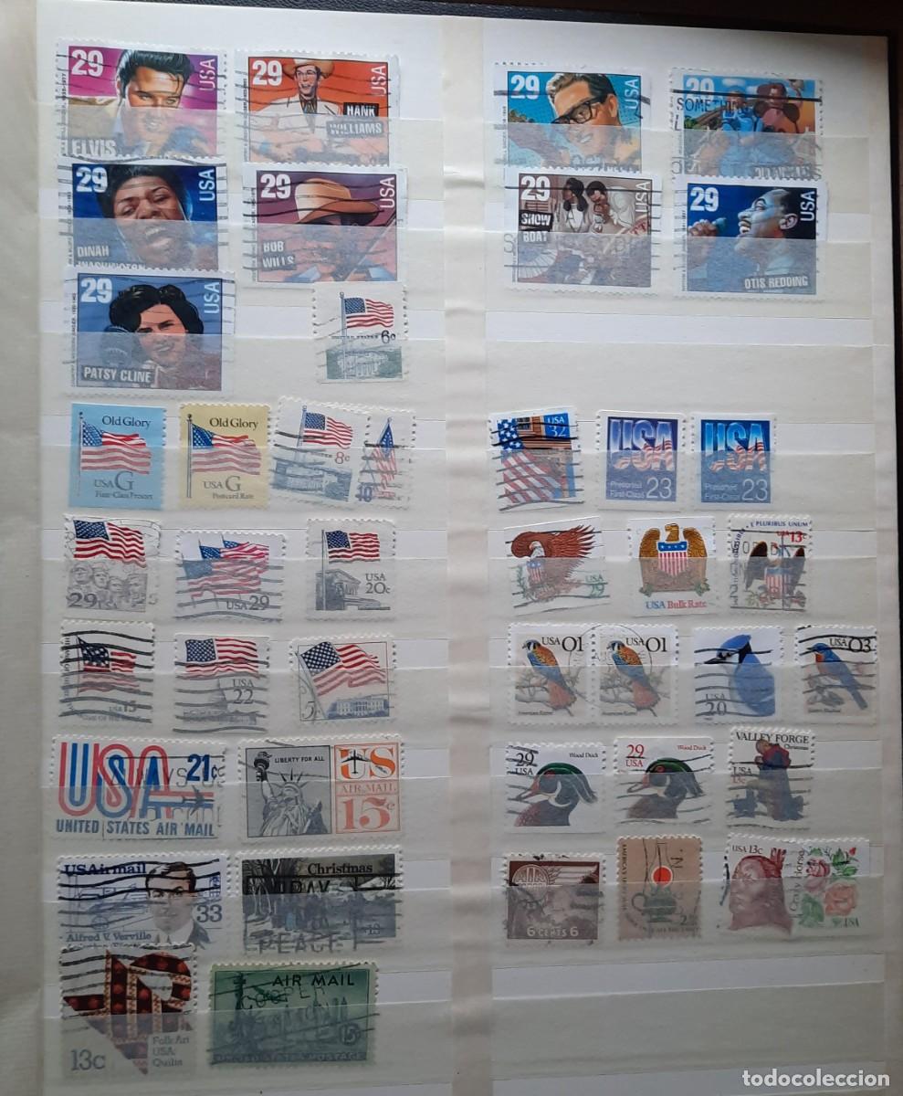 Sellos: USA 45unidades sellos diferentes