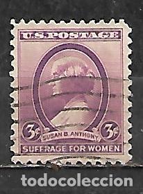 Sellos: 1936: 30 Aniv. de la muerte de Susan B. Anthony, 1820 - 1906 (usado)