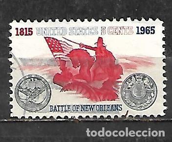 Sellos: 1965: 150 Aniversario de la batalla de Nueva Orleans (usado)