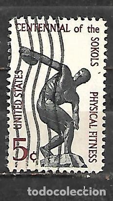 Sellos: 1965: Centenario de la Asociaci&oacute;n Deportiva de los Sokols (usado)