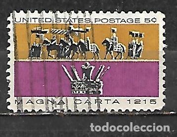 Sellos: 1965: 750 Aniversario de la Carta Magna (usado)
