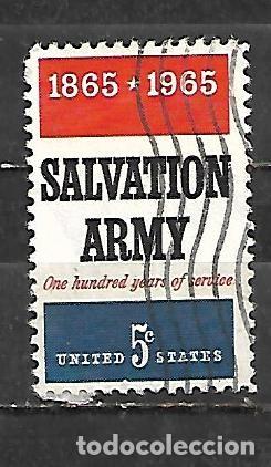 Sellos: 1965: Centenario del ej&eacute;rcito de salvaci&oacute;n (usado)