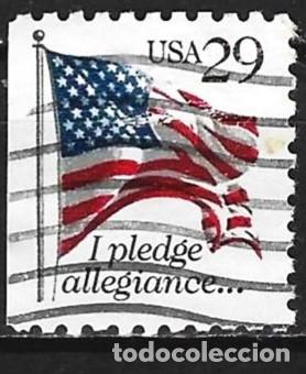 Sellos: Estados-Unidos 1992 - Mi 2314 Dl - YT 2120 - Bandera