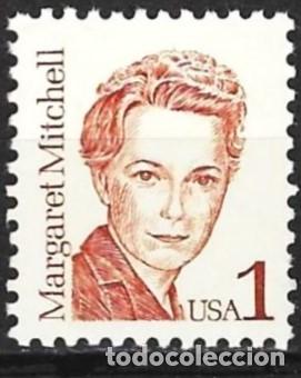 Sellos: Estados-Unidos 1986 - Mi 1840 - YT 1682 - Margaret Mitchell, escritora - MNG