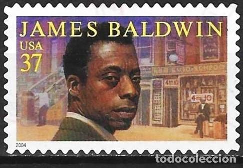 Sellos: Estados-Unidos 2004 - Mi 3850 - YT 3571 - James Baldwin - MNG