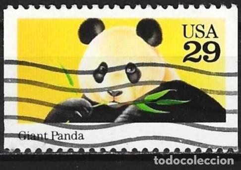 Sellos: Estados-Unidos 1992 - Mi 2324 - YT 2116 - Fauna : Panda
