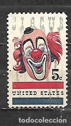 Sellos: 1966: D&iacute;a del circo (usado)